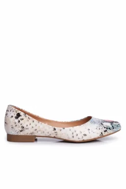 Outlet Buty Sergio Leone Baleriny Damskie Sergio Leone Czerwony Wąż BL611 Nemsis