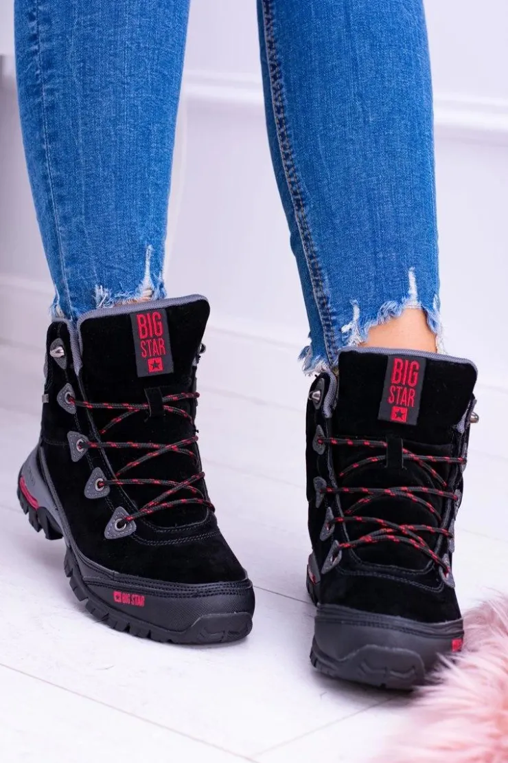 Big Star Shoes Trekkingowe Damskie*BIG STAR Damskie Trekkingowe Buty BB274627