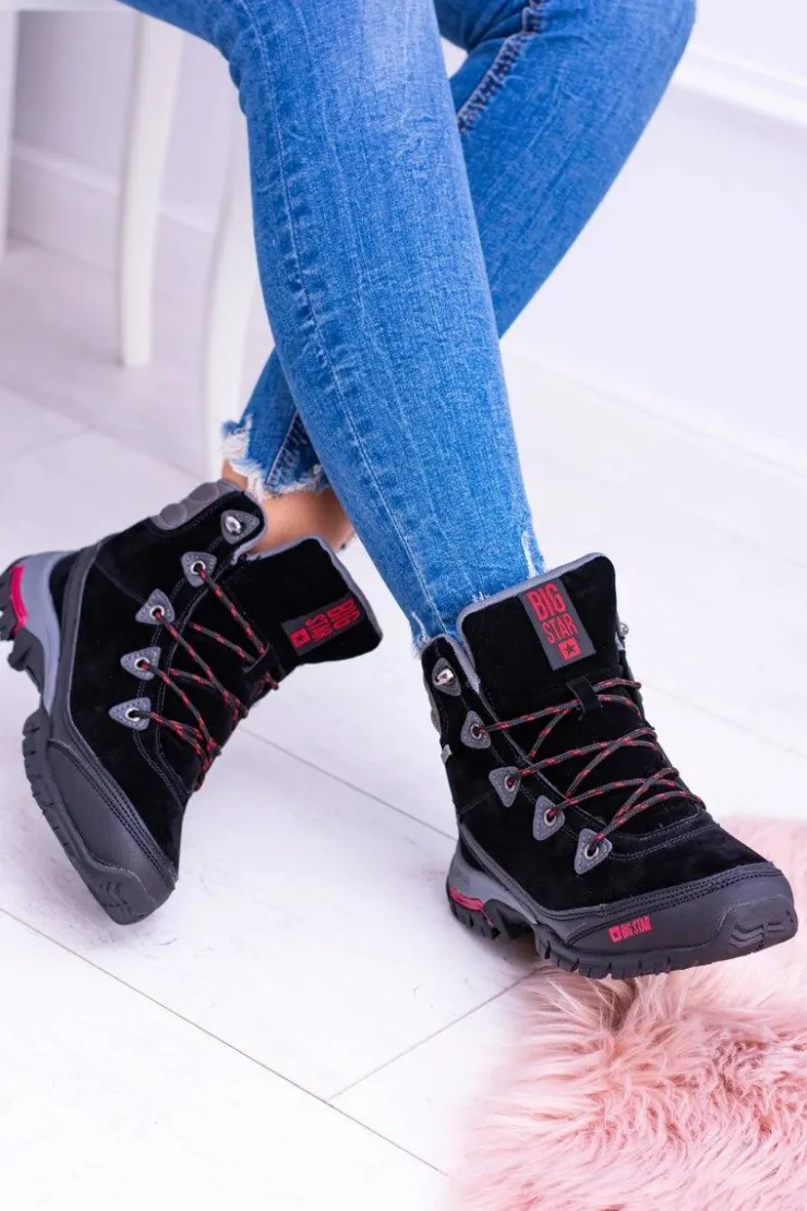 Big Star Shoes Trekkingowe Damskie*BIG STAR Damskie Trekkingowe Buty BB274627