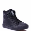 Big Star Shoes Chłopięce|Dziewczęce*Big Star Dziecięce Wysokie Czarne Trampki Sneakersy BB374141