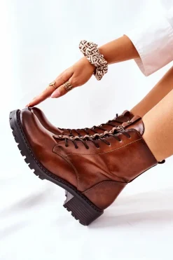 Damskie Buty damskie Vinceza Botki Damskie Camel Myroe