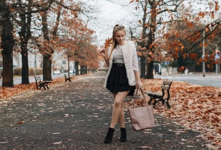 Damskie Buty damskie Vinceza Botki Damskie Ciepłe Eko Zamsz Czarne So Good