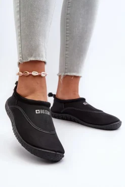 Damskie Big Star Shoes Buty Do Wody Damskie Czarne Big Star NN274A801