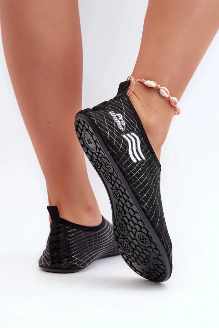 Damskie Boto Buty Do Wody Damskie PROWATER PRO-24-48-051L Czarne
