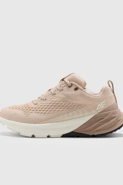 Clearance 4F Buty Sportowe Damskie Do Trekkingu I Trailu SPEED HIKER WMM00FOTSF033-83S Beżowe Beżowy