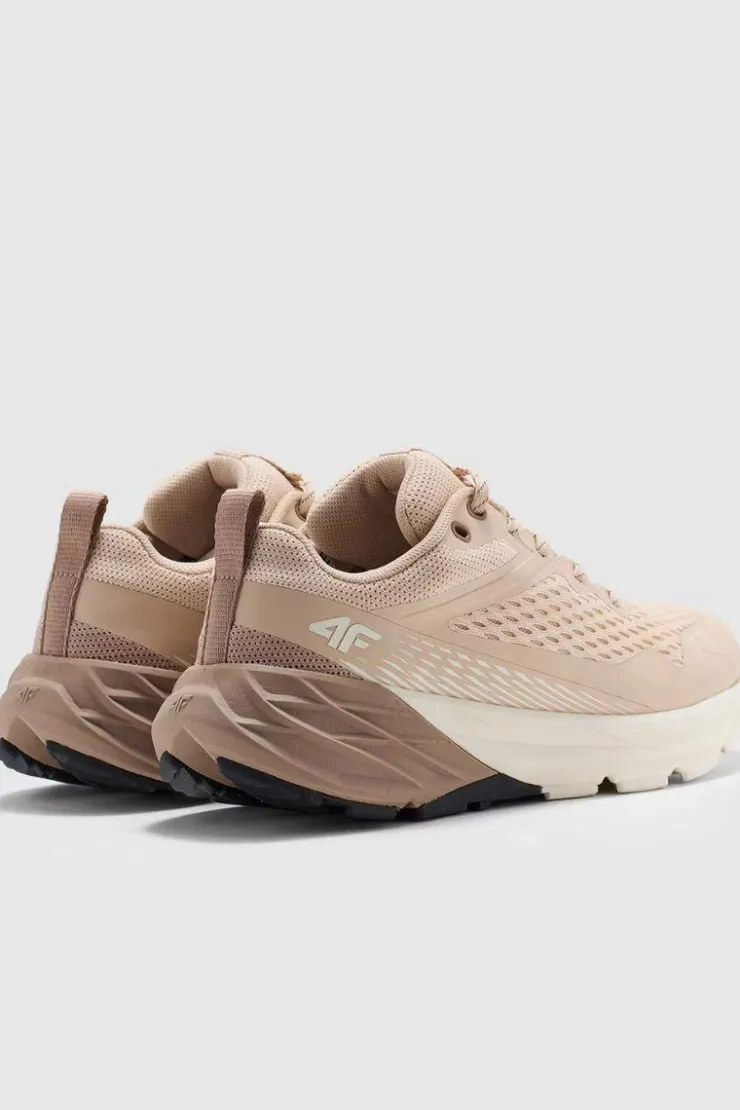 Clearance 4F Buty Sportowe Damskie Do Trekkingu I Trailu SPEED HIKER WMM00FOTSF033-83S Beżowe Beżowy