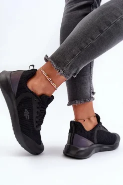 4F Buty Sportowe Damskie MM00FSPOF027 Czarne