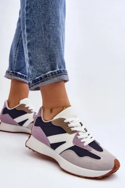 Damskie Boto Buty Sportowe Damskie Fioletowe Chloette