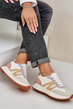 Boto Sneakersy Damskie|Buty Sportowe Na Platformie*Buty Sportowe Damskie Na Platformie Multikolor Emidi Wielokolorowy