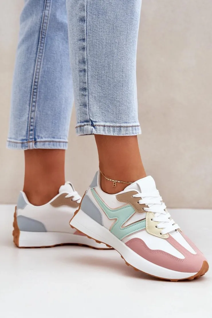 Damskie Boto Buty Sportowe Sneakersy Damskie Multikolor Britma