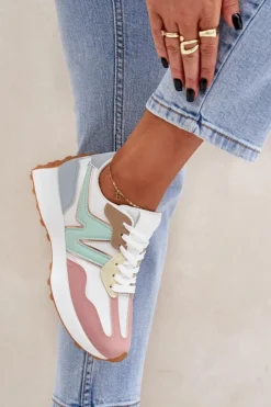 Damskie Boto Buty Sportowe Sneakersy Damskie Multikolor Britma