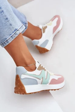 Damskie Boto Buty Sportowe Sneakersy Damskie Multikolor Britma