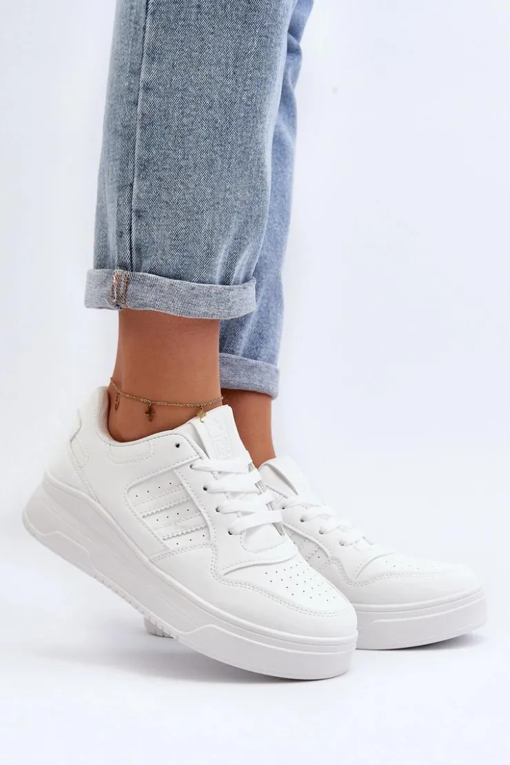 Evento Sneakersy Damskie*Buty Sportowe Sneakersy Damskie Białe Frutesa