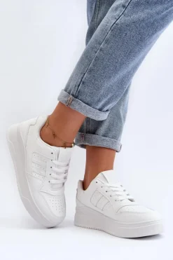 Evento Sneakersy Damskie*Buty Sportowe Sneakersy Damskie Białe Frutesa