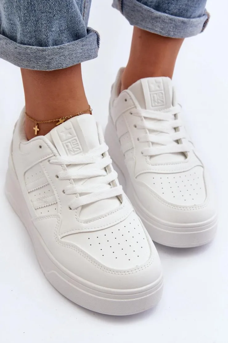 Evento Sneakersy Damskie*Buty Sportowe Sneakersy Damskie Białe Frutesa