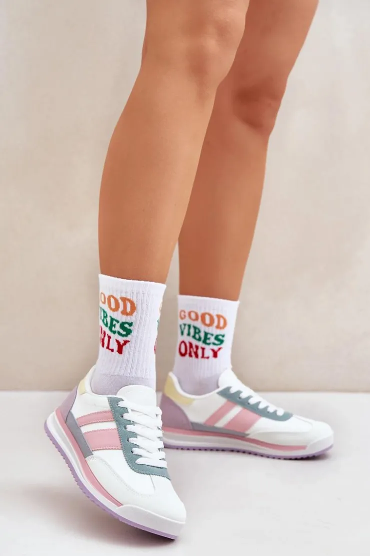 New Boto Buty Sportowe Sneakersy Damskie Multikolor Galabis