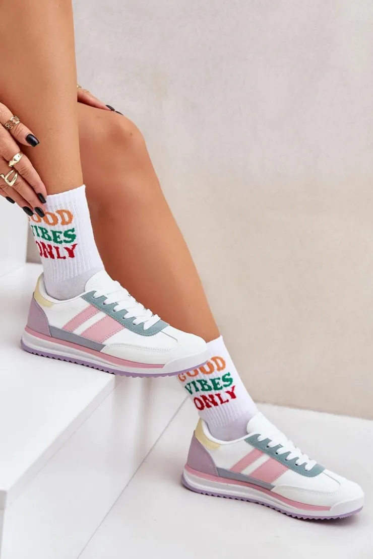 New Boto Buty Sportowe Sneakersy Damskie Multikolor Galabis