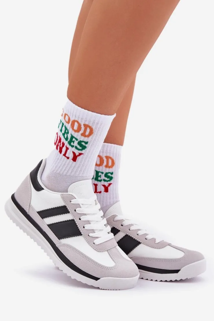 Boto Buty Sportowe Na Platformie|Sneakersy Damskie*Buty Sportowe Sneakersy Damskie Białe Galabis Biały