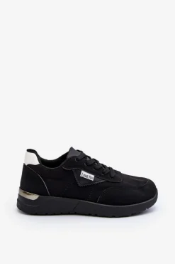 Boto Sneakersy Damskie*Buty Sportowe Sneakersy Damskie Czarne Vovella