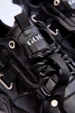 Damskie GOE Buty Sportowe Sneakersy MM2N4014 Czarne