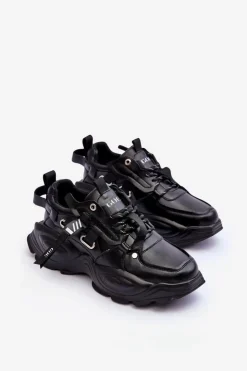 Damskie GOE Buty Sportowe Sneakersy MM2N4014 Czarne