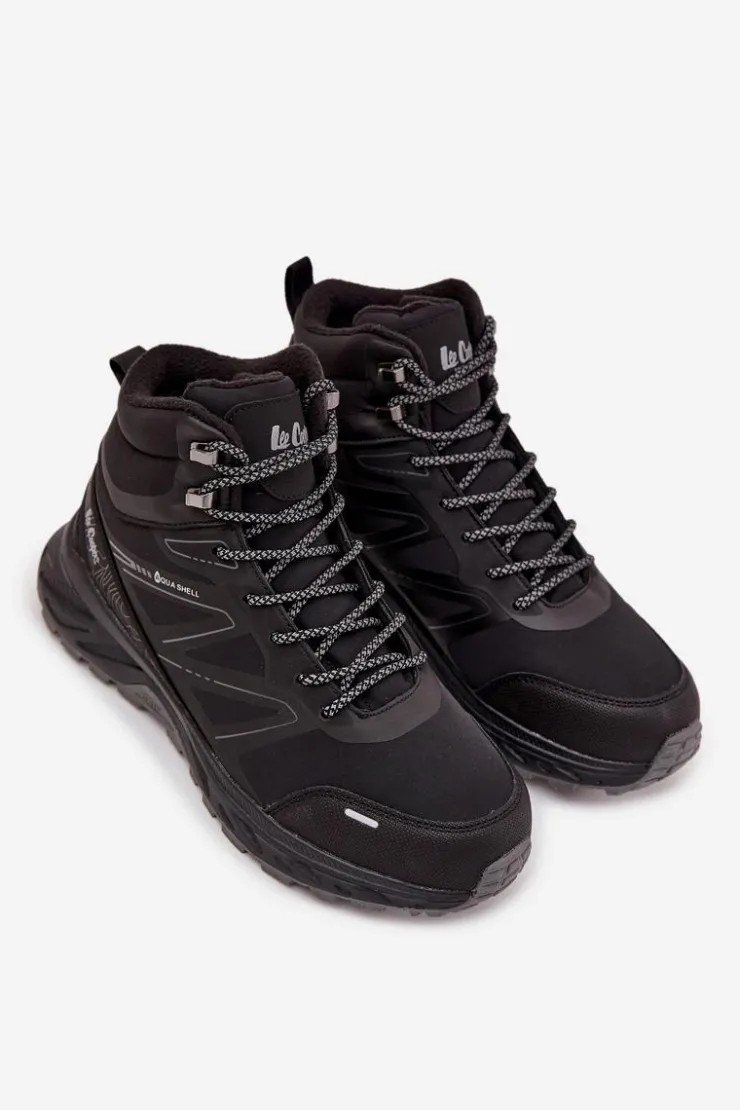 Lee Cooper Trekkingowe Damskie*Buty Trekkingowe Damskie Ocieplane LCJ-25-01-3710 Czarne