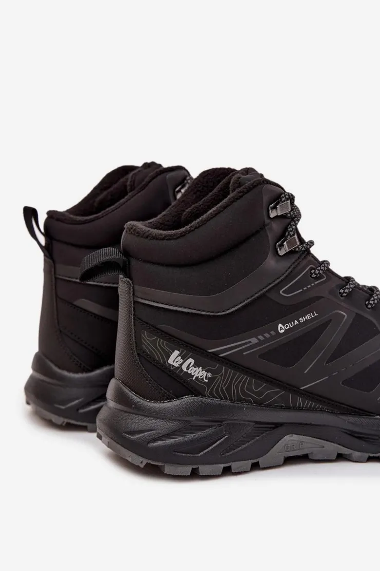 Lee Cooper Trekkingowe Damskie*Buty Trekkingowe Damskie Ocieplane LCJ-25-01-3710 Czarne
