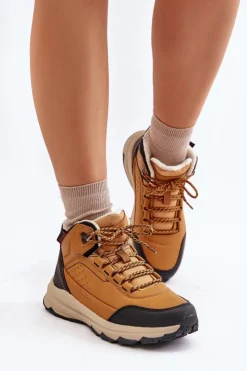 Big Star Shoes Trekkingowe Damskie|Damskie Trapery*Buty Trekkingowe Młodzieżowe Ocieplane McKeylor 14011 Camel