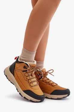 Big Star Shoes Trekkingowe Damskie|Damskie Trapery*Buty Trekkingowe Młodzieżowe Ocieplane McKeylor 14011 Camel