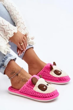 Boto Kapcie Klasyczne|Klapki Damskie Klasyczne*Ciepłe Kapcie Damskie Różowe Priseth