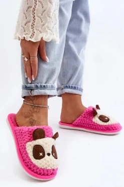 Boto Kapcie Klasyczne|Klapki Damskie Klasyczne*Ciepłe Kapcie Damskie Różowe Priseth