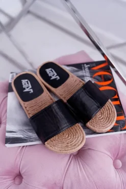 Clearance Boto Czarne Damskie Klapki Mindset