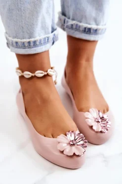 ZAXY Damskie Baleriny Pachnące Gumowe JJ285051 Nude