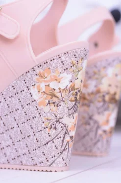 Boto Sandały Gumowe|Sandały Na Koturnie*Damskie Beżowe Sandały Na Koturnie Nemesis