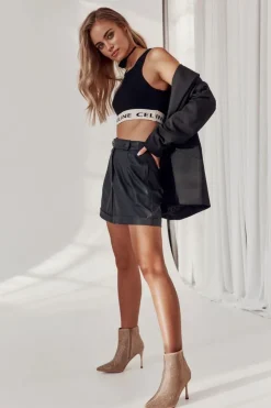 Clearance Boto Damskie Botki Na Szpilce Z Dżetami Ciemnobeżowe Irma