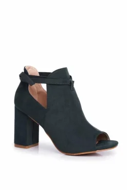 Online Buty damskie Vinceza Damskie Botki Sandały Na Słupku Odkryte Palce Zielone Grays