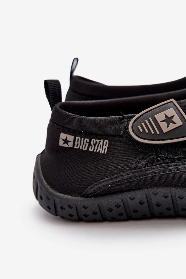 Discount Big Star Shoes Damskie Buty Do Wody Czarne Big Star NN274A805 Czarny