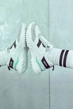 Damskie Big Star Shoes Damskie Buty Sportowe Big Star JJ274A412 Biało-Czarne