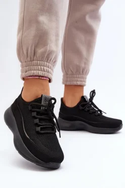 Damskie Big Star Shoes Damskie Buty Sportowe Big Star NN274663 Czarne