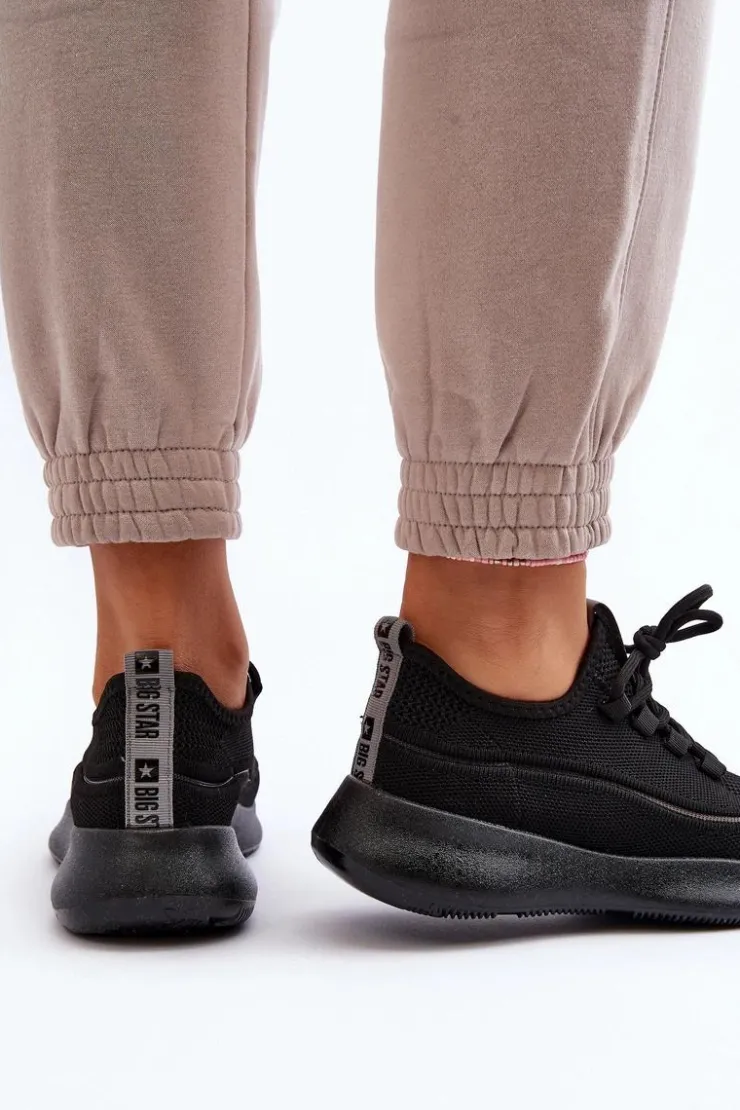 Damskie Big Star Shoes Damskie Buty Sportowe Big Star NN274663 Czarne