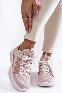 Discount Big Star Shoes Damskie Buty Sportowe Big Star KK274058 Różowe