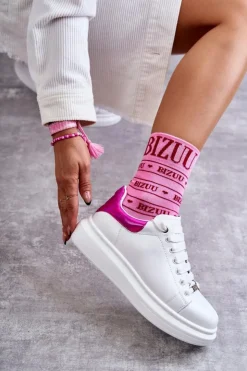 Damskie GOE Damskie Buty Sportowe KK2N4074 Białe