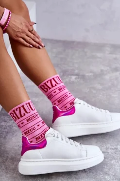 Damskie GOE Damskie Buty Sportowe KK2N4074 Białe