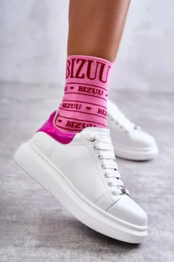 Damskie GOE Damskie Buty Sportowe KK2N4074 Białe