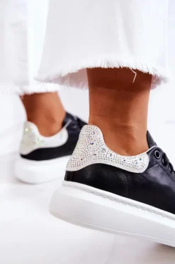 Damskie GOE Damskie Buty Sportowe JJ2N4052 Czarno-Białe