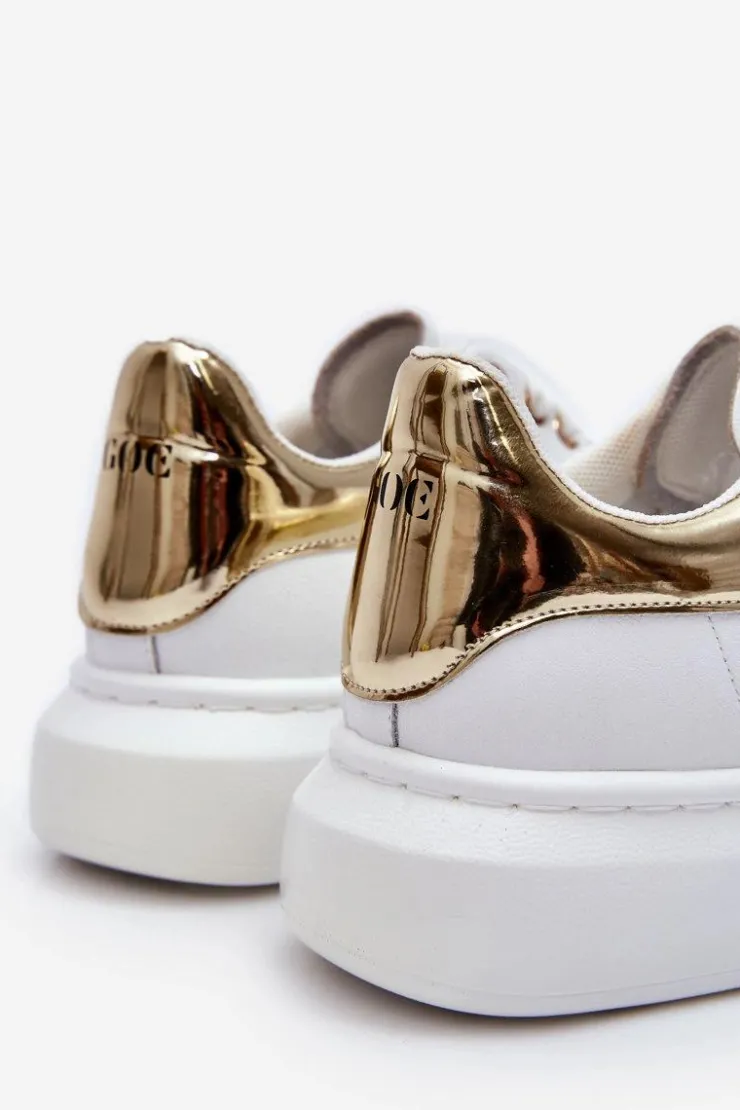 Damskie GOE Damskie Buty Sportowe LL2N4011 Biało-Złote