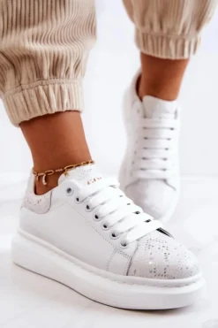 Sale GOE Damskie Buty Sportowe JJ2N4053 Białe