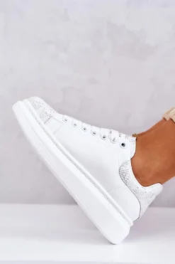 Sale GOE Damskie Buty Sportowe JJ2N4053 Białe