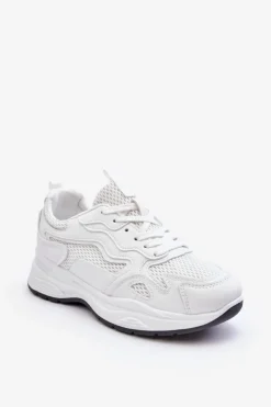 Best Boto Damskie Buty Sportowe Sneakersy Na Platformie Białe Lomare