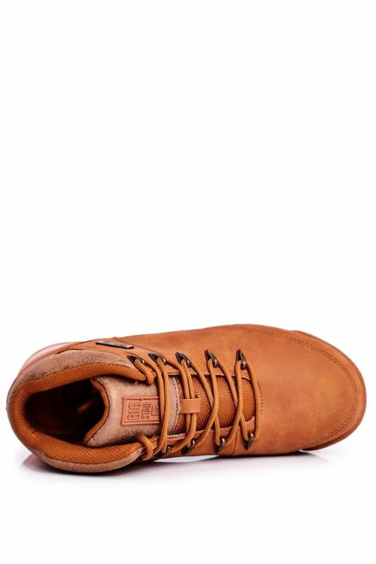 Big Star Shoes Trekkingowe Damskie*Damskie Buty Trekkingowe Big Star Camel GG274497